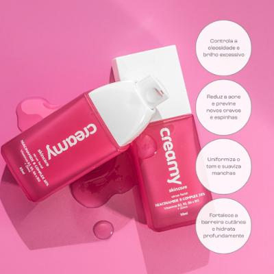 Sérum Facial Antiacne Creamy Niacinamide B Complex 20% 30ml
