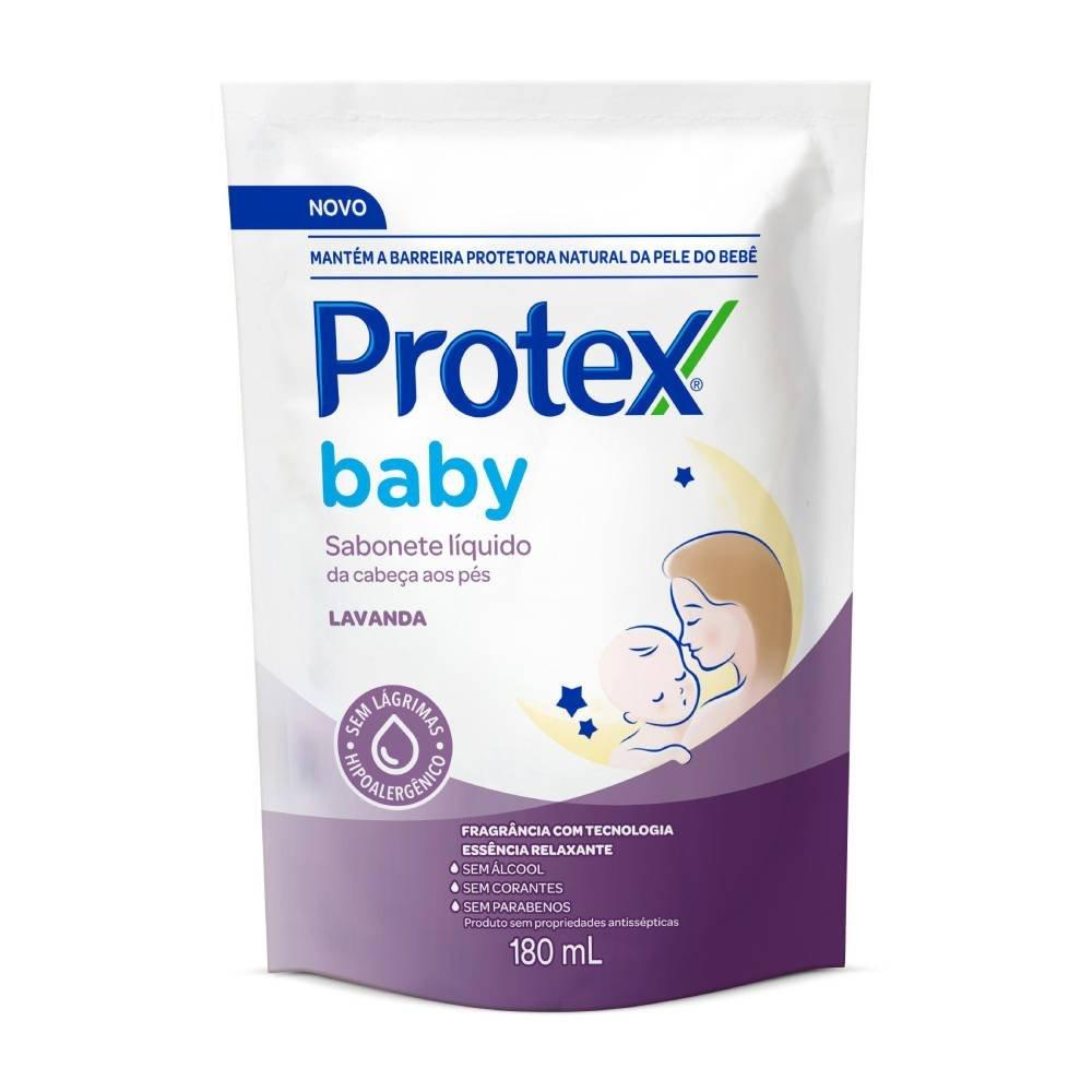 Sabonete Líquido Protex Baby Lavanda Refil 180ml - 1