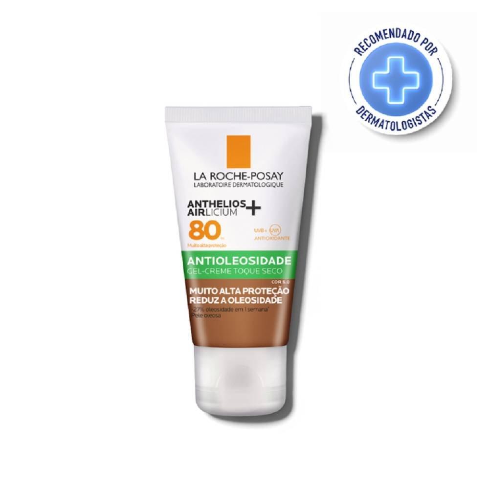 Protetor Solar Facial La Roche Posay Anthelios Airlicium Fps80 Cor 5.0 40g - 1