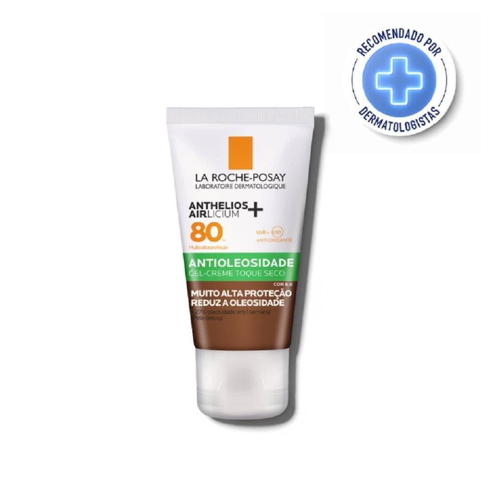 Protetor Solar Facial La Roche Posay Anthelios Airlicium Fps80 Cor 6.0 40g - 1