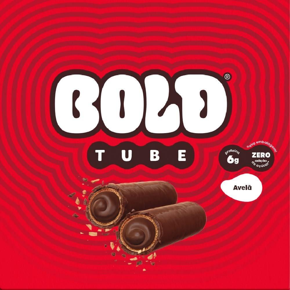 Chocolate Proteico Bold Tube Avelã 30g - 1
