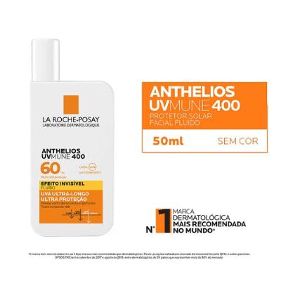 Protetor Solar Facial La Roche Posay Anthelios Uvmune 400 Fps 60 40ml