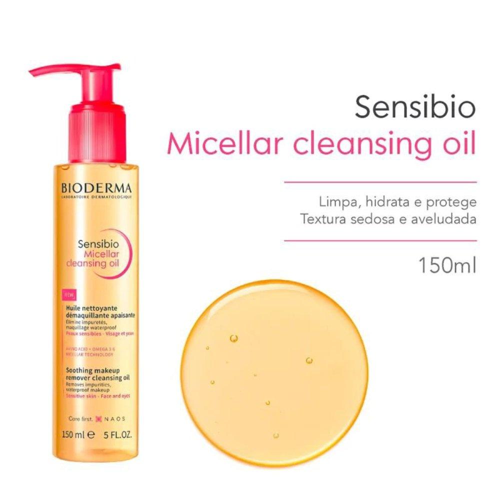 Óleo Micelar Demaquilante Bioderma Sensibio Micellar Cleansing Oil 150ml - 2