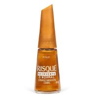 Esmalte Cobre Metálico Risqué Comigo Ninguém Cobre 8ml - 5