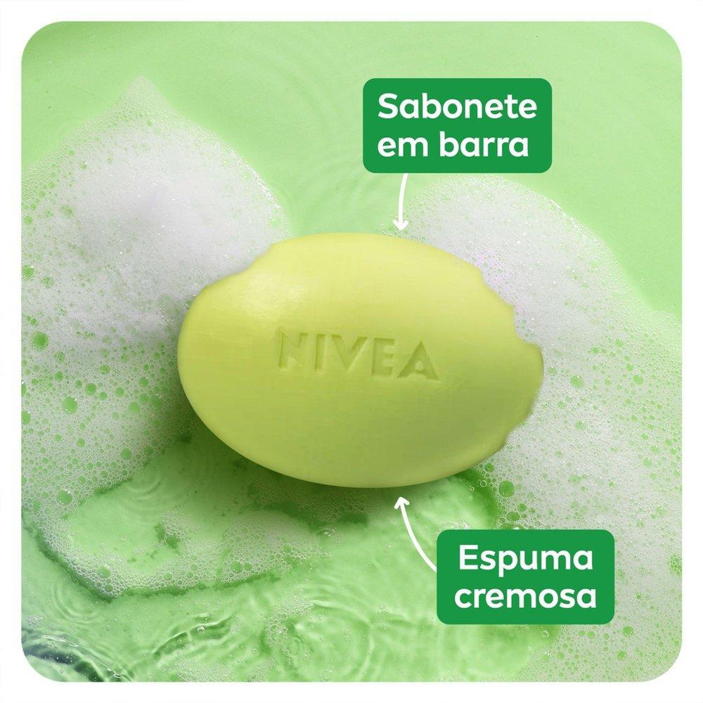 Kit Sabonete Em Barra Nivea Hidratante Erva Doce Promo 6 Unidades 85g Cada - 3