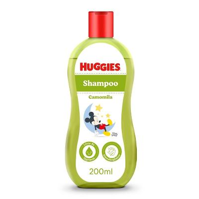Shampoo Infantil Huggies Camomila Seguro Para Recém-nascidos 200ml