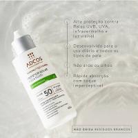 Protetor Solar Facial Adcos Aqua Fluid Antioleosidade Fps 50 Beige 40ml - 3