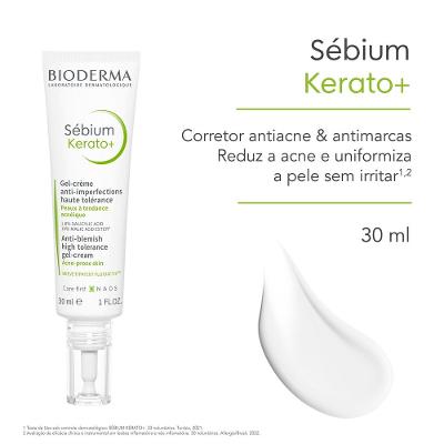 Corretor Antiacne E Antimarcas - Bioderma Sébium Kerato+ 30ml