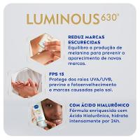Creme P/ Maos Nivea Luminous 630 Fps15 50g - 3