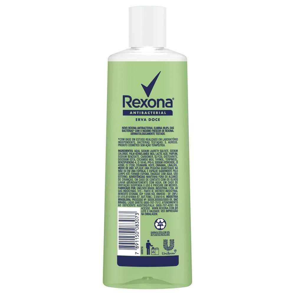 Sabonete Líquido Rexona Antibacterial Erva-doce Frasco 250ml - 7