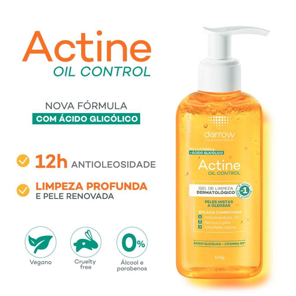 Gel De Limpeza Facial Actine Oil Control 400g - 3