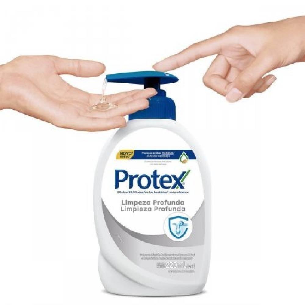 Sabonete Liquido Protex Limpeza Profunda 220ml - 3