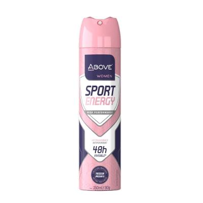 Desodorante Aerossol Above Sport Energy Women 150ml
