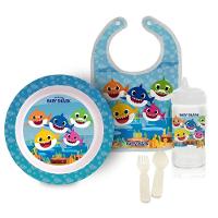 Kit Refeição Baby Go Baby Shark Com 5 Peças - 2