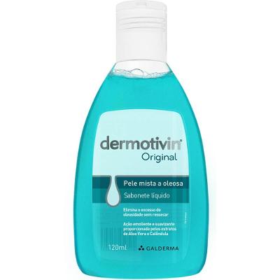 Sabonete Líquido Galderma Dermotivin Original 120ml