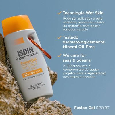 Protetor Solar Corporal Isdin Fusion Gel Sport Fps50 90g