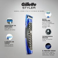 Barbeador Elétrico Gillette Styler 3 Em 1 Com 1 Unidade - 2