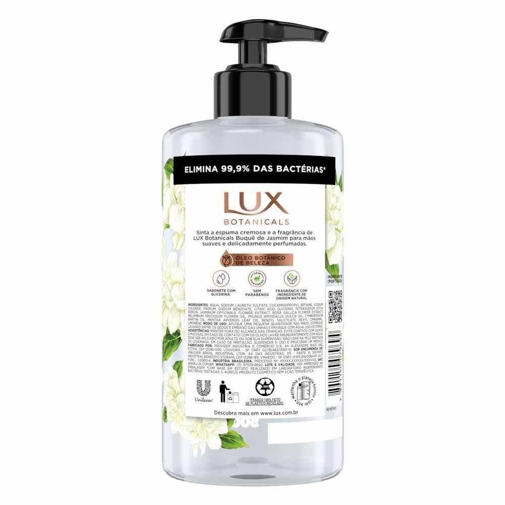 Sabonete Líquido Lux Botanicals Buquê De Jasmim 500ml - 2