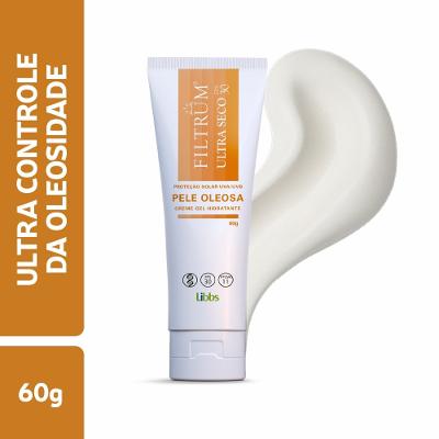 Protetor Solar Facial Libbs Filtrum Ultra Seco Pele Oleosa Fps 30 60g