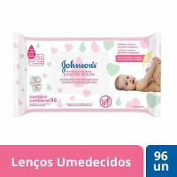 Lenços Umedecidos Johnson’s Baby Proteção Da Pele 96 Unidades - 1