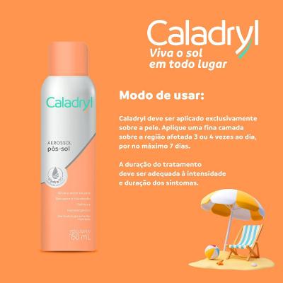 Pós Sol Aerossol Caladryl 150ml