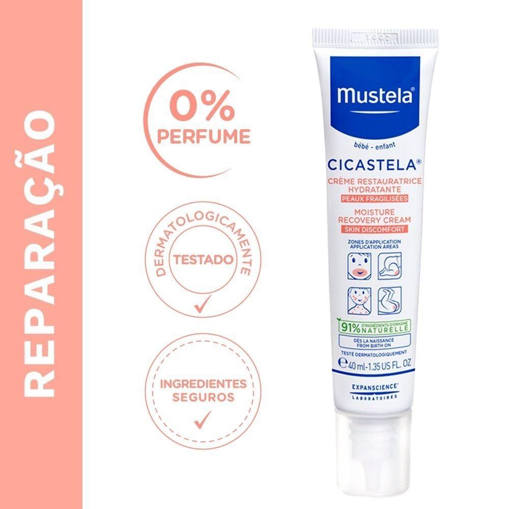 Creme Reparador Mustela Cicastela 40ml - 2