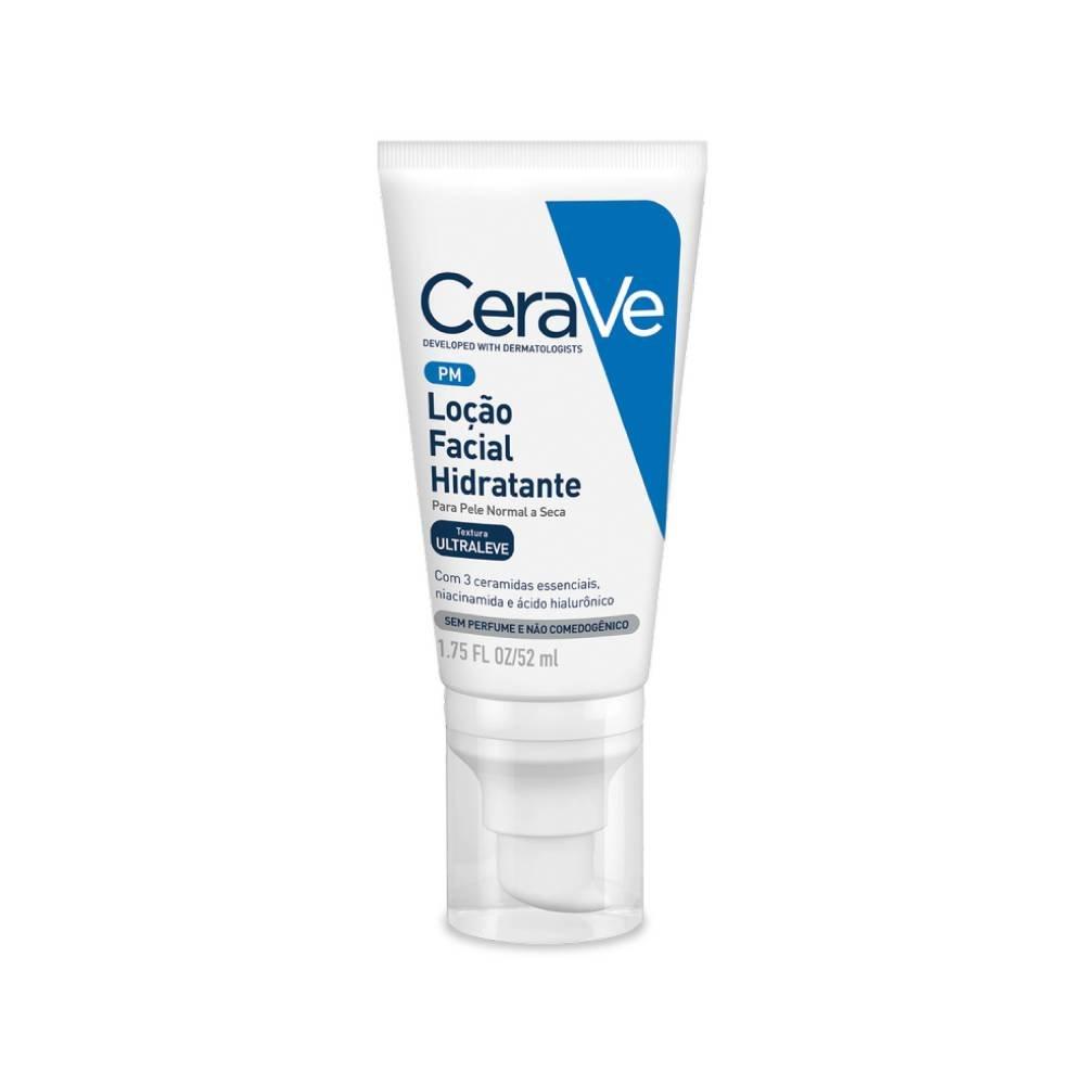 Loção Hidratante Facial Cerave Hialurônico Niacinamida Para Pele Normal A Seca 52ml - 2