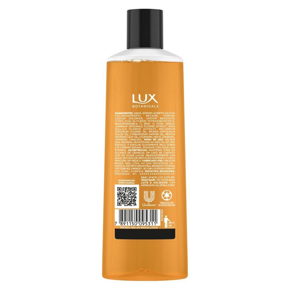 Sabonete Líquido Corporal Lux Botanicals Gardênia E Óleo De Amêndoas 250ml - 5