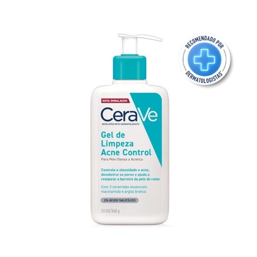 Gel De Limpeza Cerave Acne Control Pele Oleosa A Acneica 340g - 1