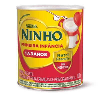 Fórmula Infantil De Primeira Infância Ninho Fases 1 A 3 Anos 800g