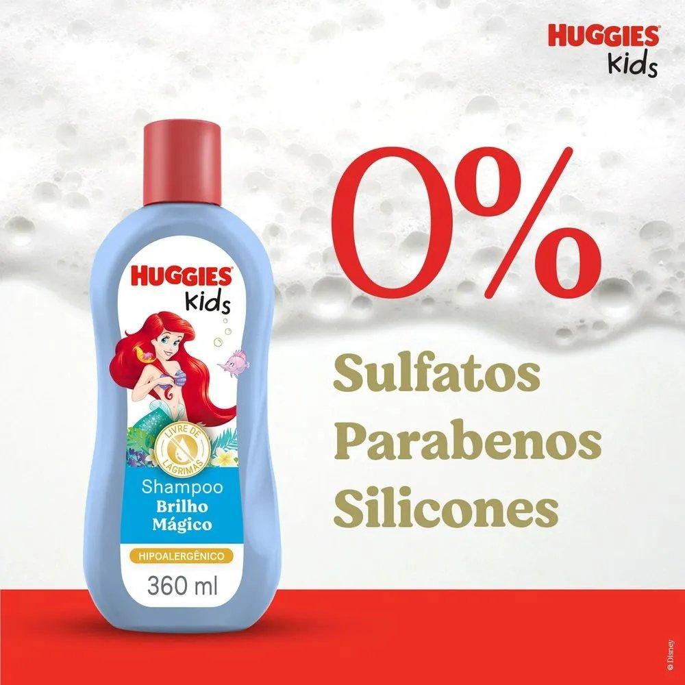 Shampoo Infantil Huggies Kids Brilho Mágico 360ml - 2