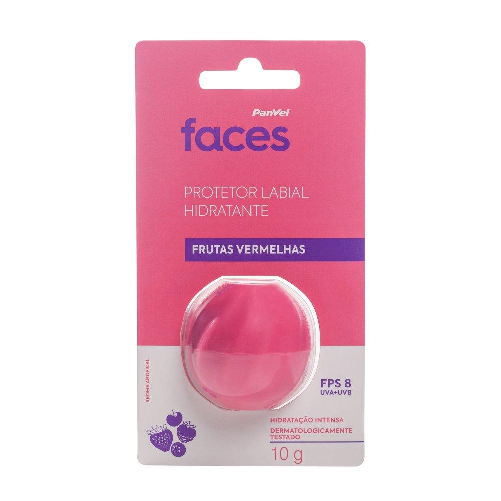 Hidratante Labial Frutas Vermelhas Panvel Faces 10g - 5