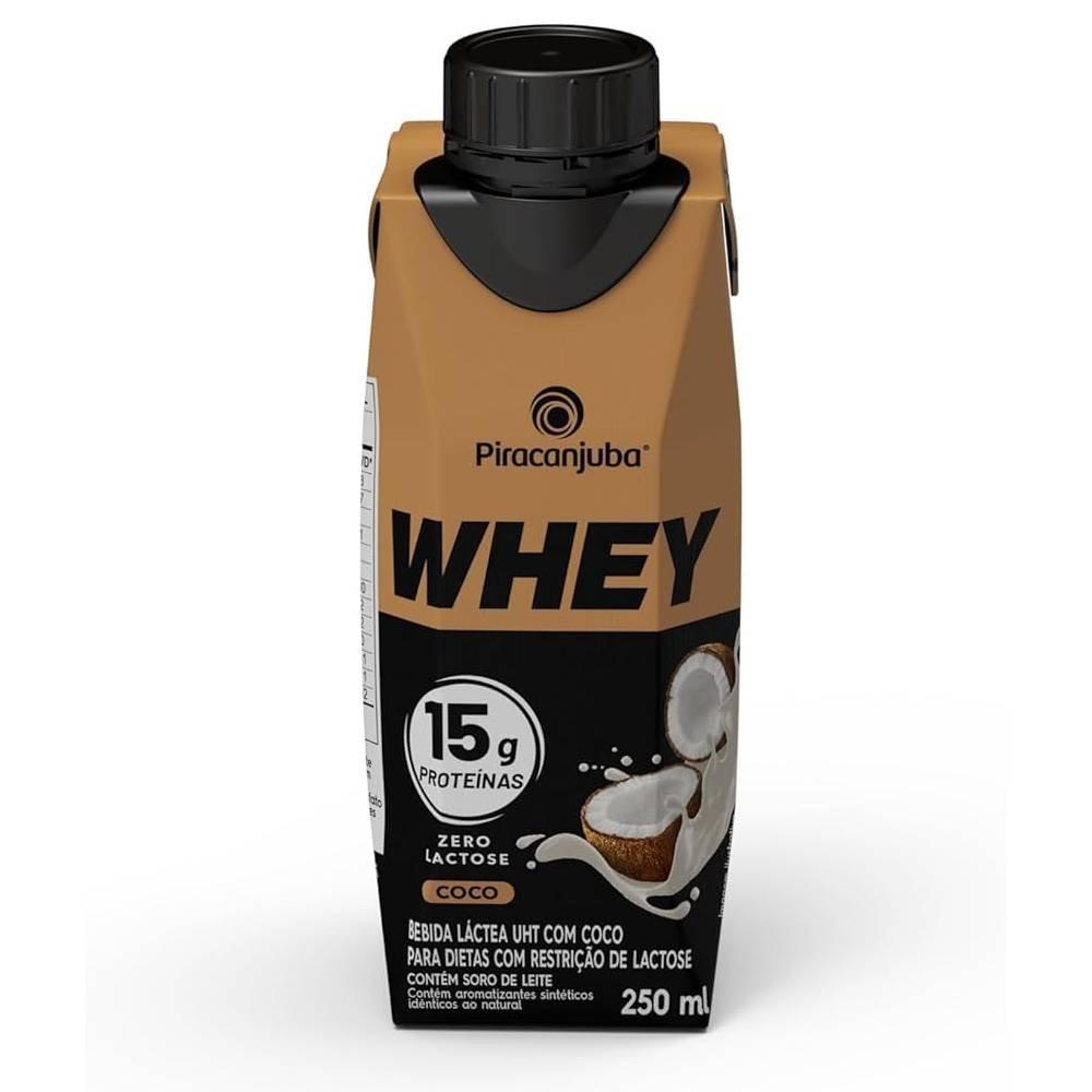 Bebida Proteica Piracanjuba Whey 15g Coco 250ml - 1