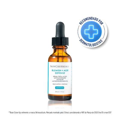 Sérum Facial Skinceuticals Antioleosidade Anti-acne Blemish+age Defense 30ml