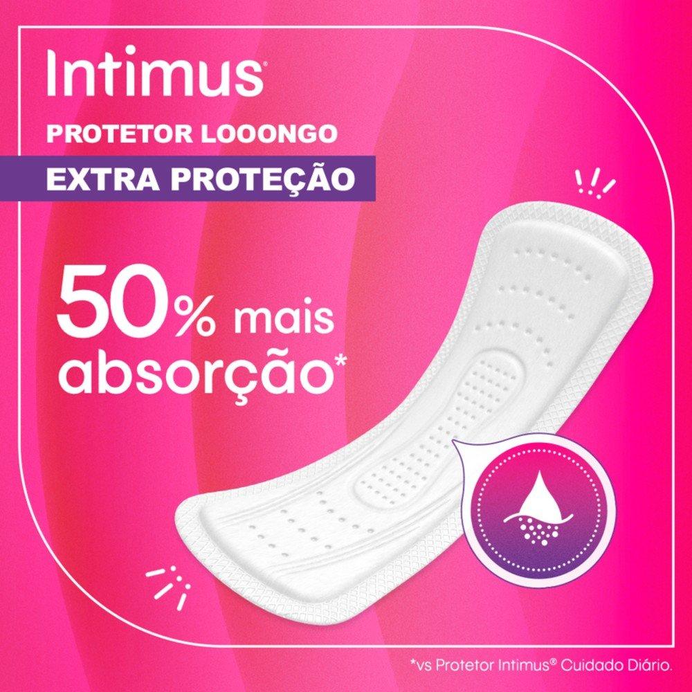 Protetor Diário Intimus Longo Extra Proteção Sem Abas 48 Unidades - 3