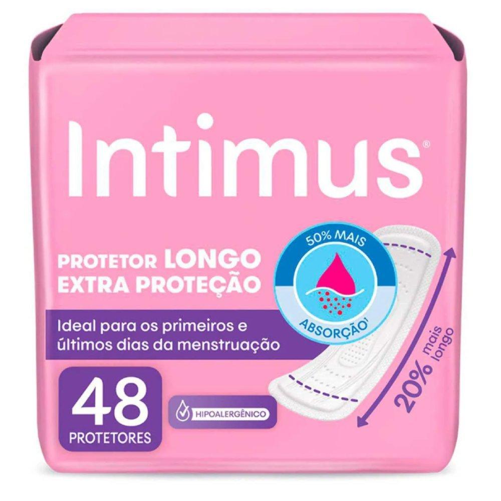 Protetor Diário Intimus Longo Extra Proteção Sem Abas 48 Unidades - 5