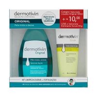 Kit Dermotivin Sabonete Líquido Original 120ml + Sabonete Esfoliante Scrub 60g - 1