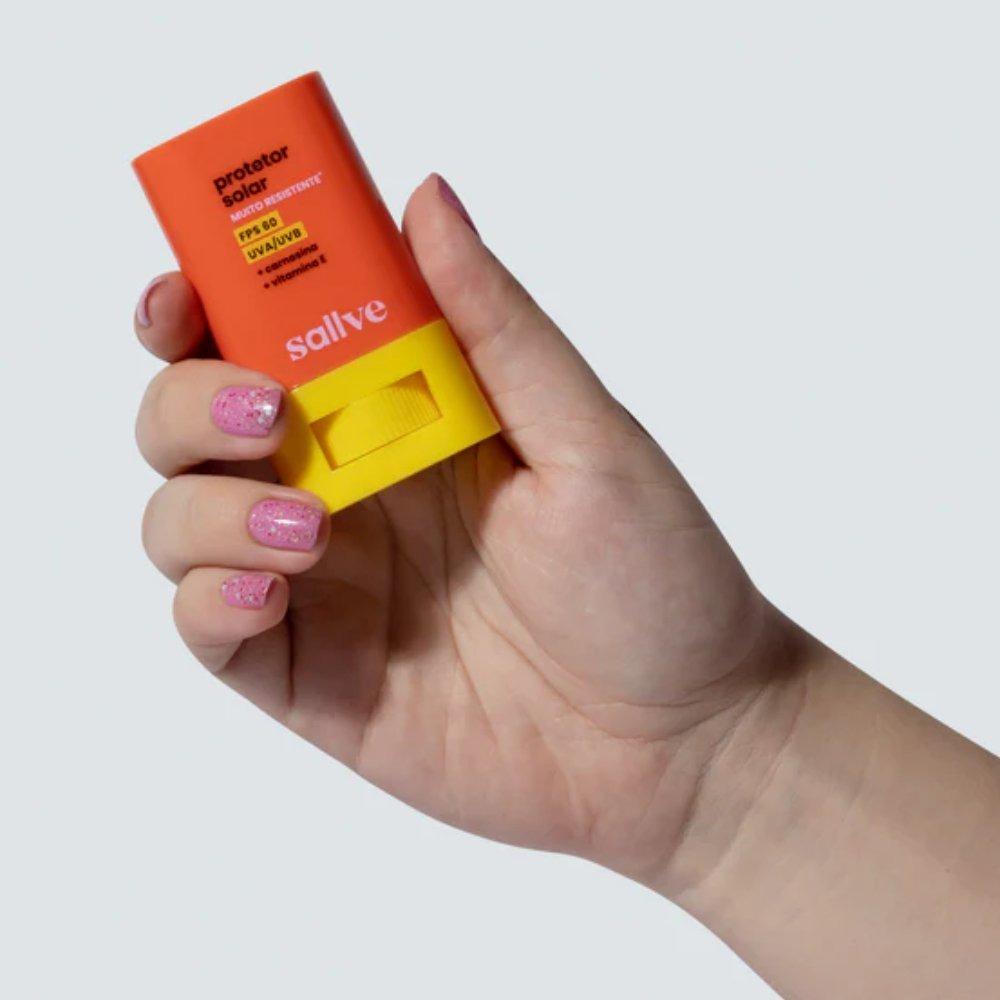 Protetor Solar Facial Stick Sallve Fps60 15g - 7