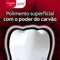 Kit Creme Dental Colgate Luminous White Carvão Ativado 70g Com 3 Unidades - 3