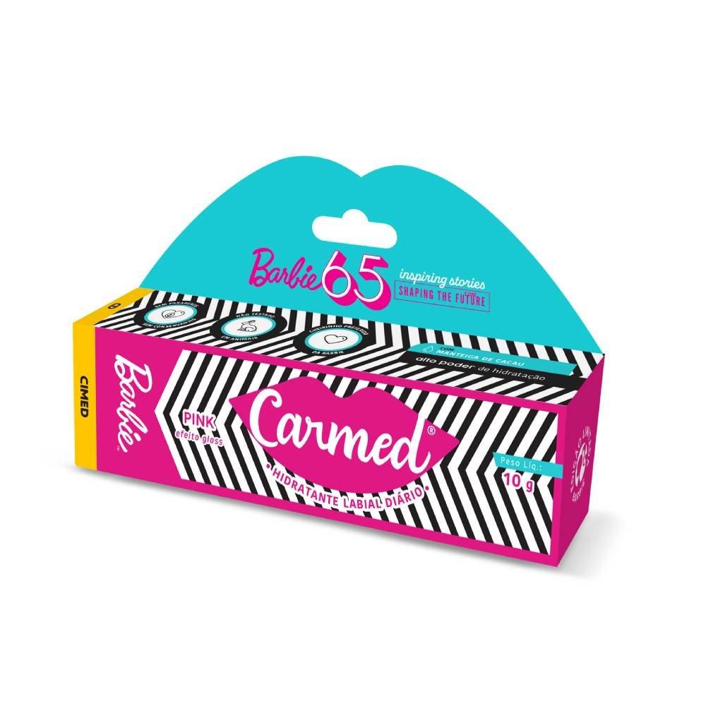 Hidratante Labial Carmed Barbie Pink 10g - 5