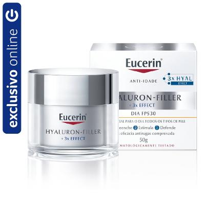 Creme Facial Dia Eucerin Hy-fi 3x Effect Antirrugas Fps30 50ml
