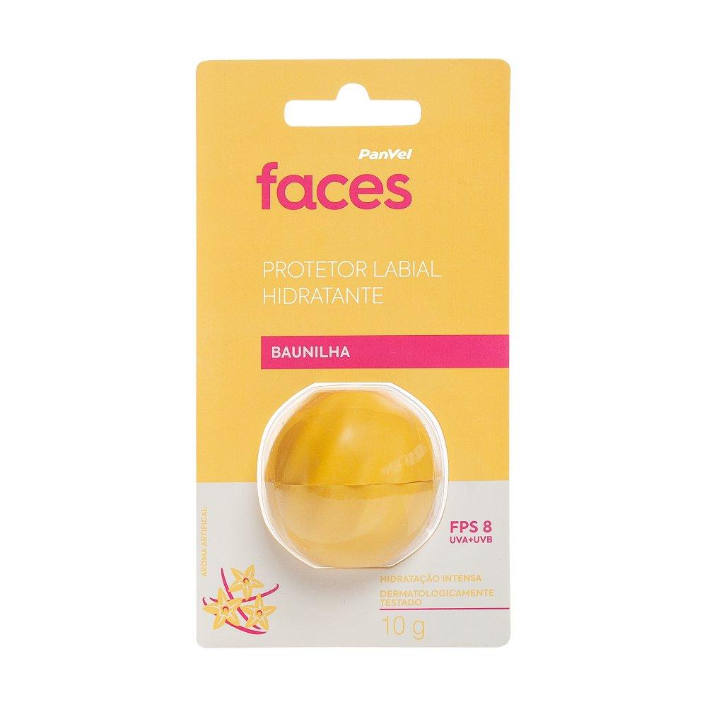 Hidratante Labial Baunilha Panvel Faces 10g - 1