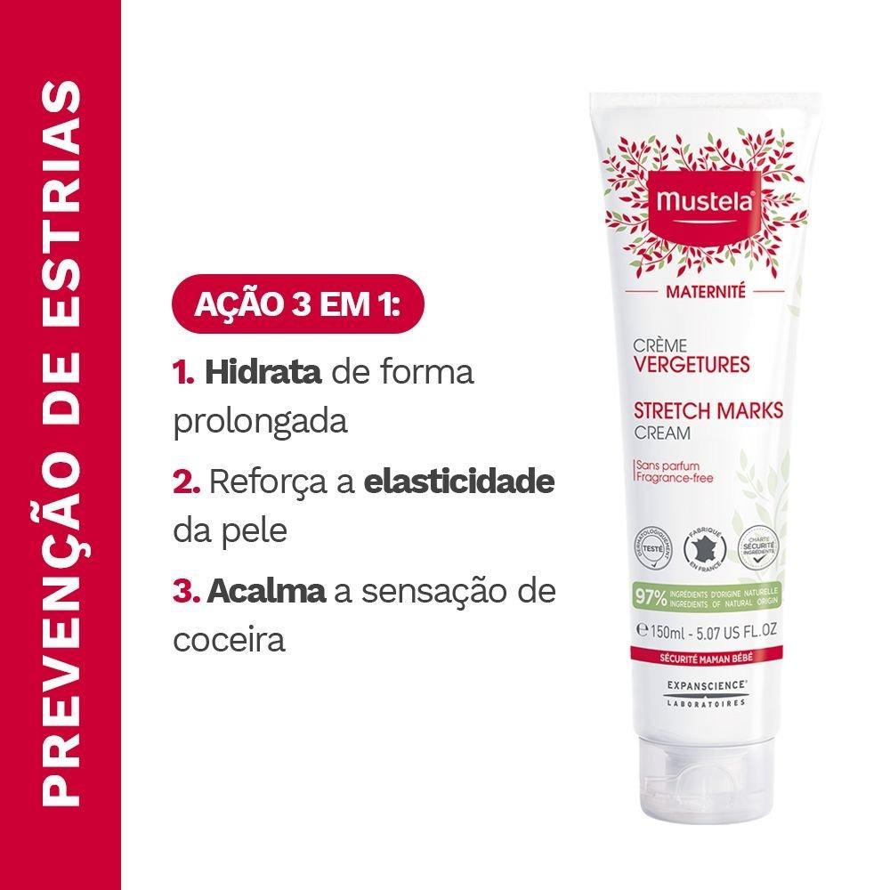 Creme Preventivo De Estrias Sem Perfume Mustela Maternité 150ml - 2
