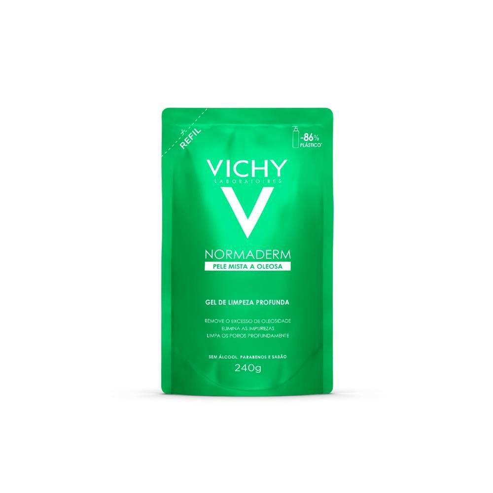 Gel De Limpeza Profunda Vichy Normaderm Pele Mista A Oleosa Refil 240g - 3