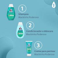 Creme Para Pentear Johnsons Kids Blackinho Poderoso 200ml - 1