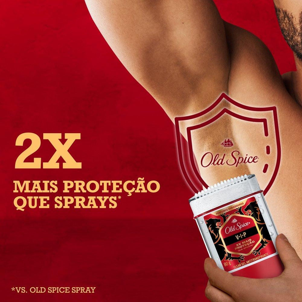 Desodorante Antitranspirante Em Gel Old Spice Vip 80g - 3