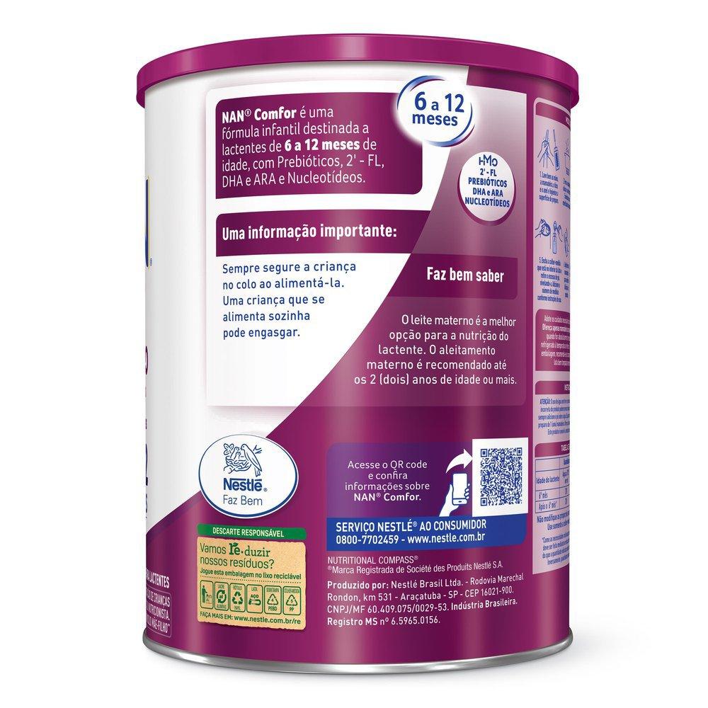 Fórmula Infantil Nan Comfor Hmo De 6 A 12 Meses 800g - 3