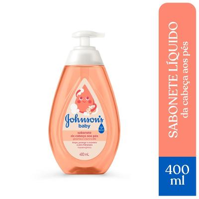 Sabonete Líquido De Glicerina Johnson’s Baby Da Cabeça Aos Pés 400ml