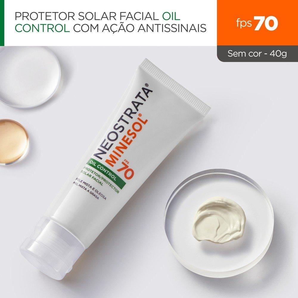 Protetor Solar Facial Neostrata Minesol Oil Control Fps 70 40g - 4