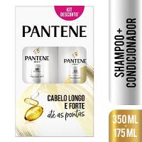 Kit Pantene Liso Extremo Shampoo 350ml + Condicionador 175ml - 1